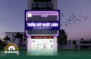 Thiết kế biển hiệu quảng cáo chuyên nghiệp